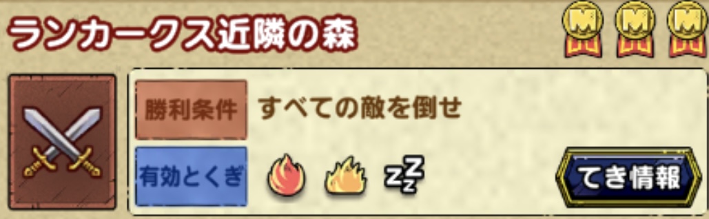 ランカークス近隣の森