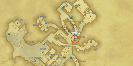 ラザハンのエーテライト・プラザ付近にいるデリオン