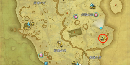 サベネア島南東のプルシャ寺院にいるヒルディブランド