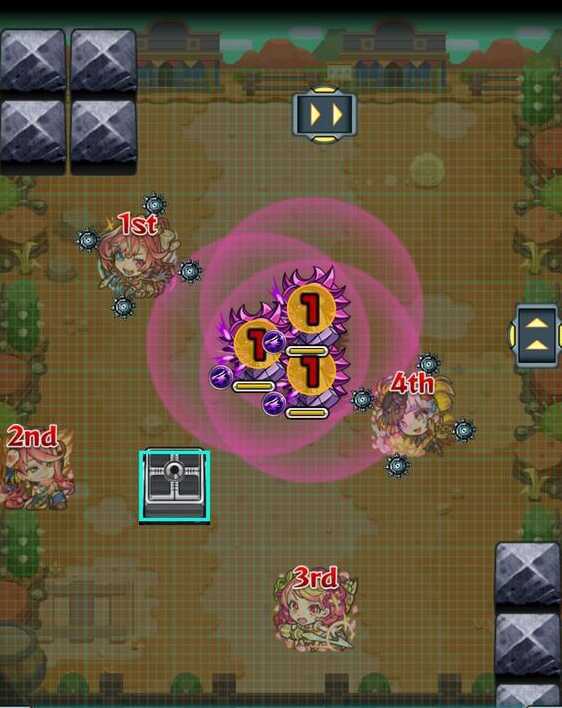 アルゴリズムランド47の配置例