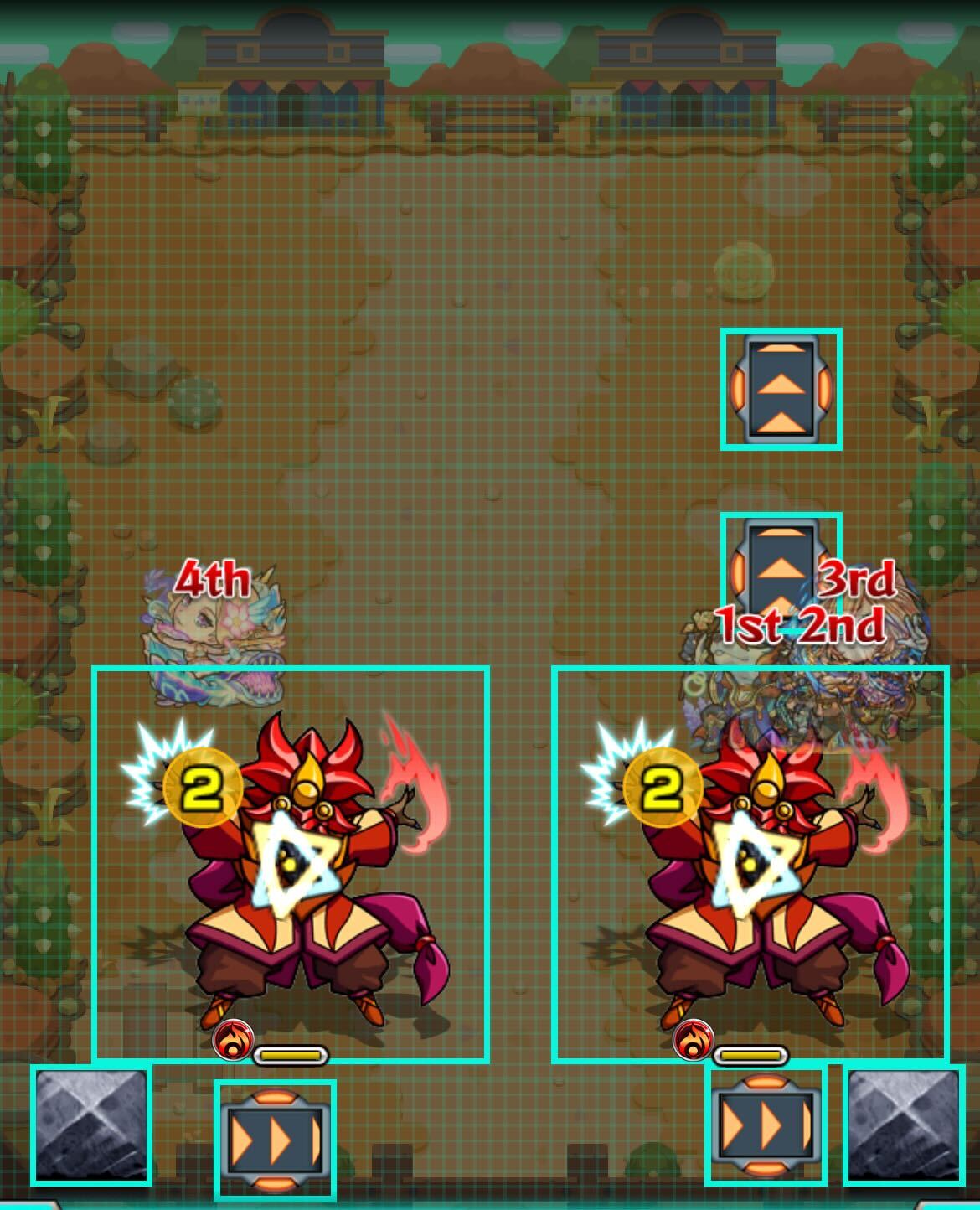 アルゴリズムランド【36】の配置例