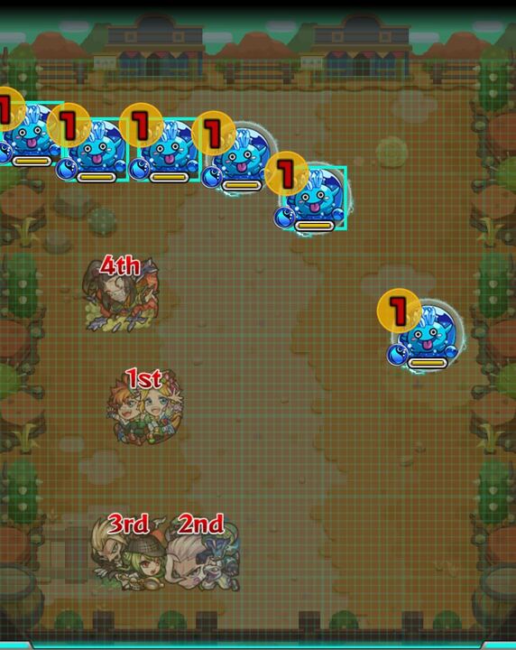 重力バリアで減速するので敵を密集させて倒そう