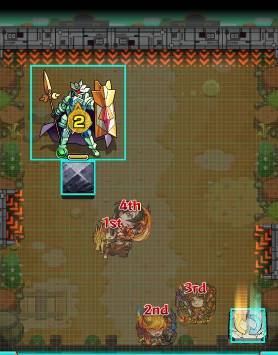 アルゴリズムランド【43】の配置例