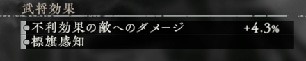武将効果