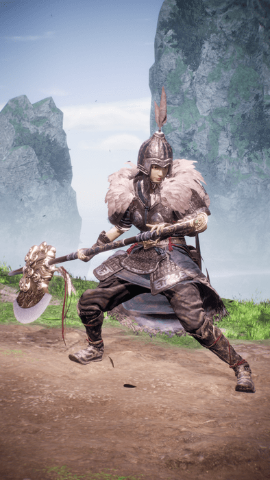 "夏侯惇（剛烈）の見た目"