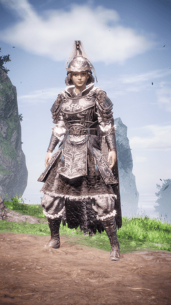 "白馬将軍の見た目"