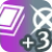 魔力・技＋3のアイコン