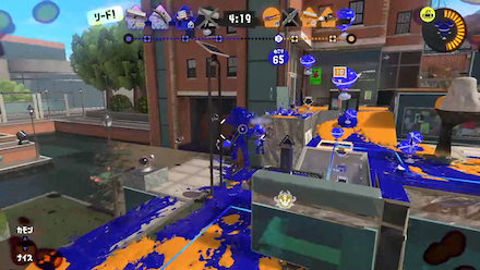 デコイチラシと一緒に前線を上げる