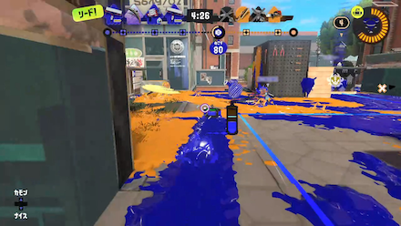 カーリングボムで道を作りながら移動