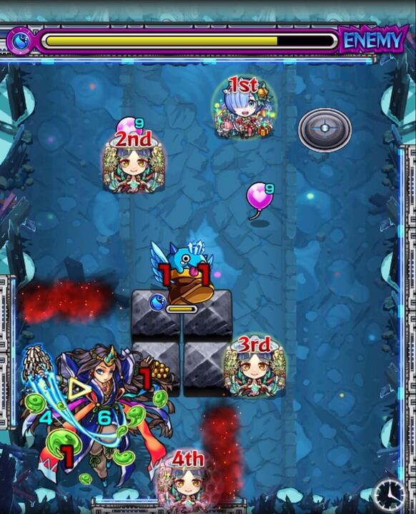 ダメージスモッグ展開後