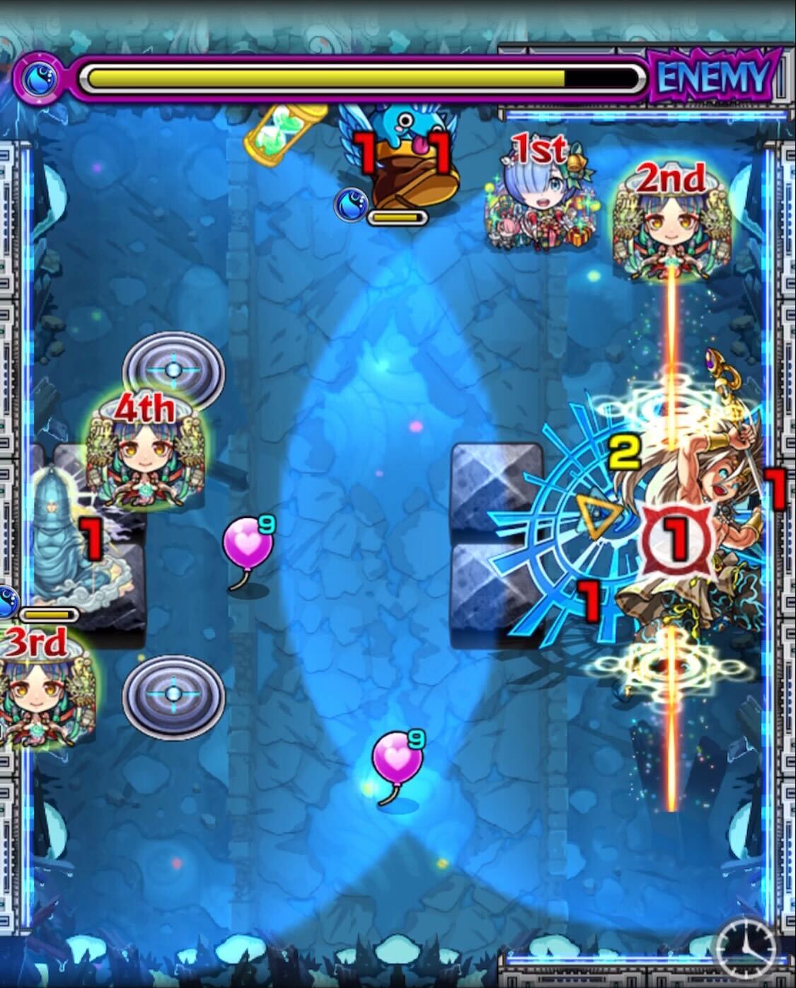 センサー展開後