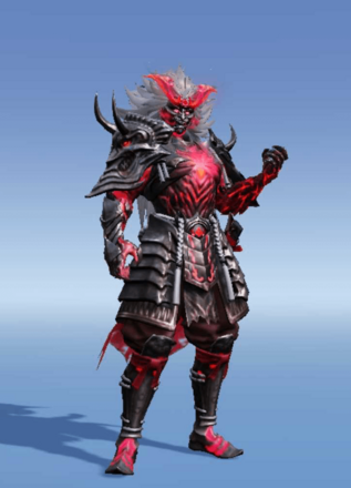 業火の鬼面画像