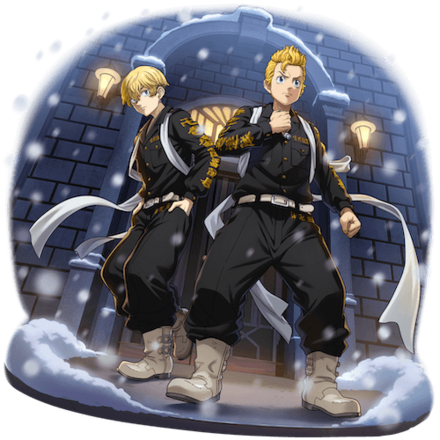 オセロニアの［新壱番隊］花垣武道＆松野千冬の画像