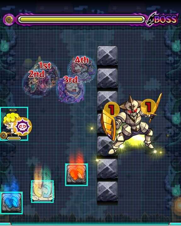 アルゴリズムランド61 の配置例