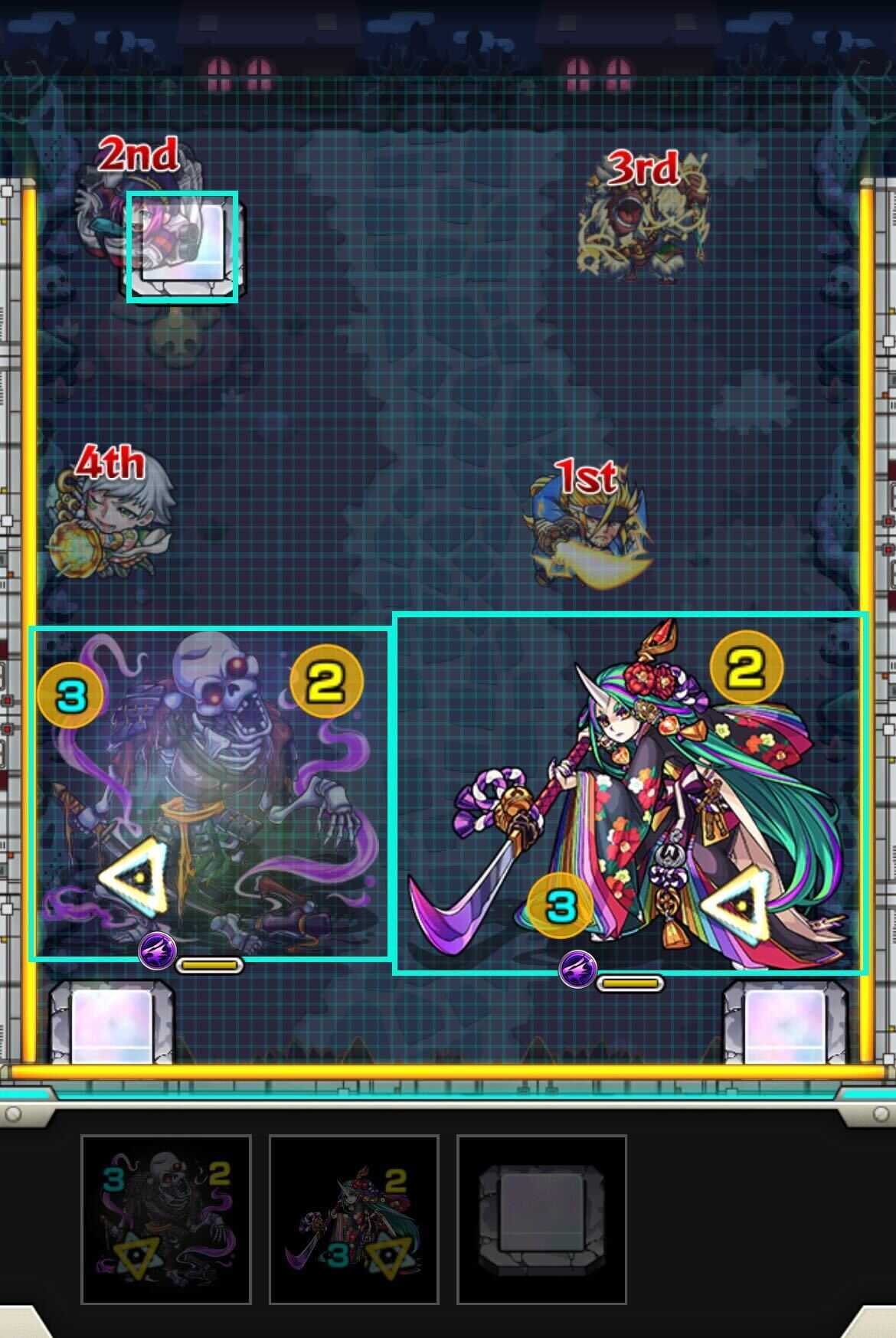 アルゴリズムランド【64】の配置例