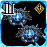 耳飾り黒真蒼Ⅲの画像