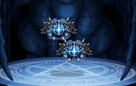 耳飾り黒真蒼Ⅲの画像