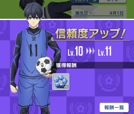 選手の信頼度を上げる