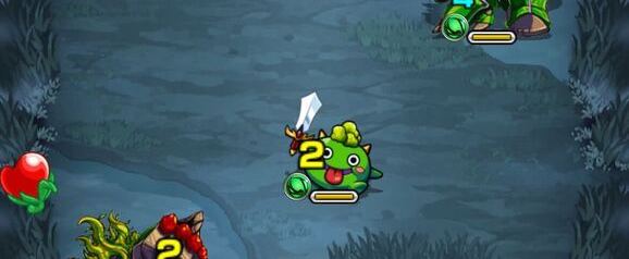 剣ザコに触れてから敵を攻撃