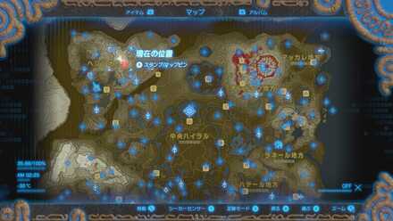 サルベージャーレッグの場所