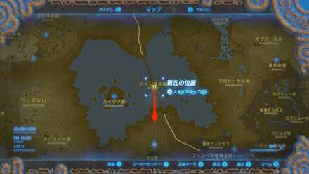 最も大きな橋の中央の向く方角