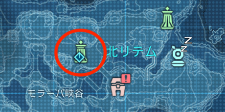 北リテム板操（Stage_1）のマップ