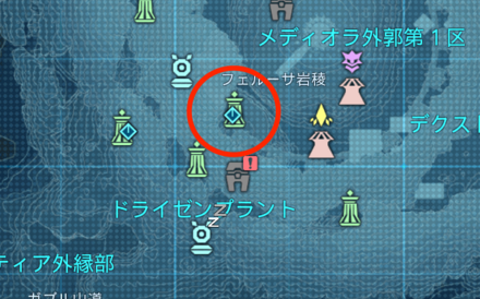 メディオラ外郭2区板操（Stage_1）のマップ