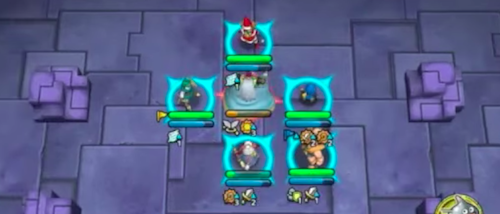 囲むと安定する