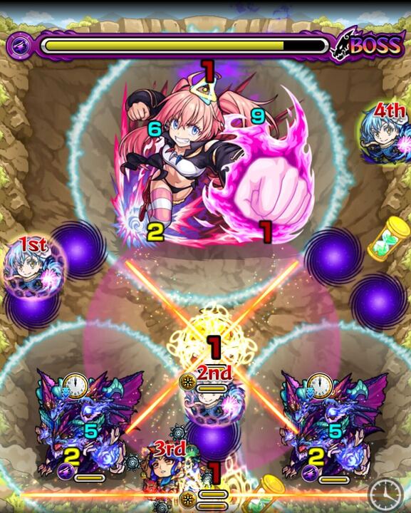 ミリムボス3クロスドクロ発動後