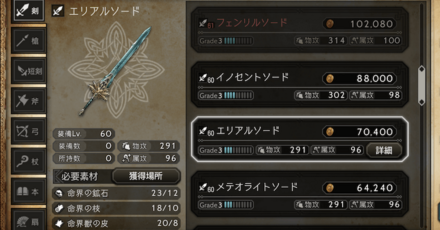 エリアルシリーズ