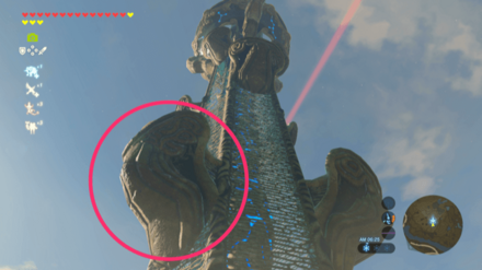 ラネールの塔の休憩地点