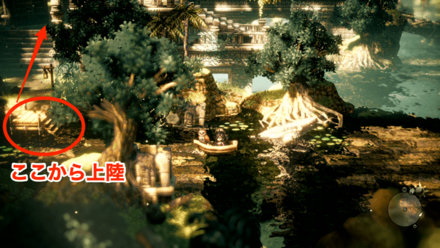 南ナ・ナシ古道の西側から奥へ