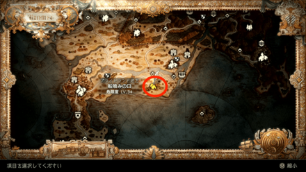 世界地図での位置