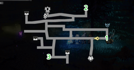 辺獄・シロブドウの丘道 フィールドコマンド