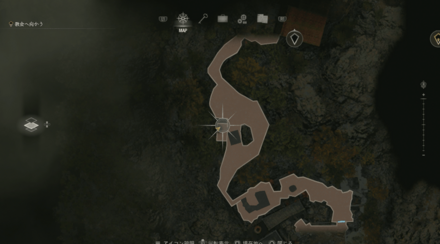 チャプター2の貴族人形の位置