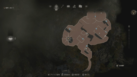 真珠のペンダントのマップ