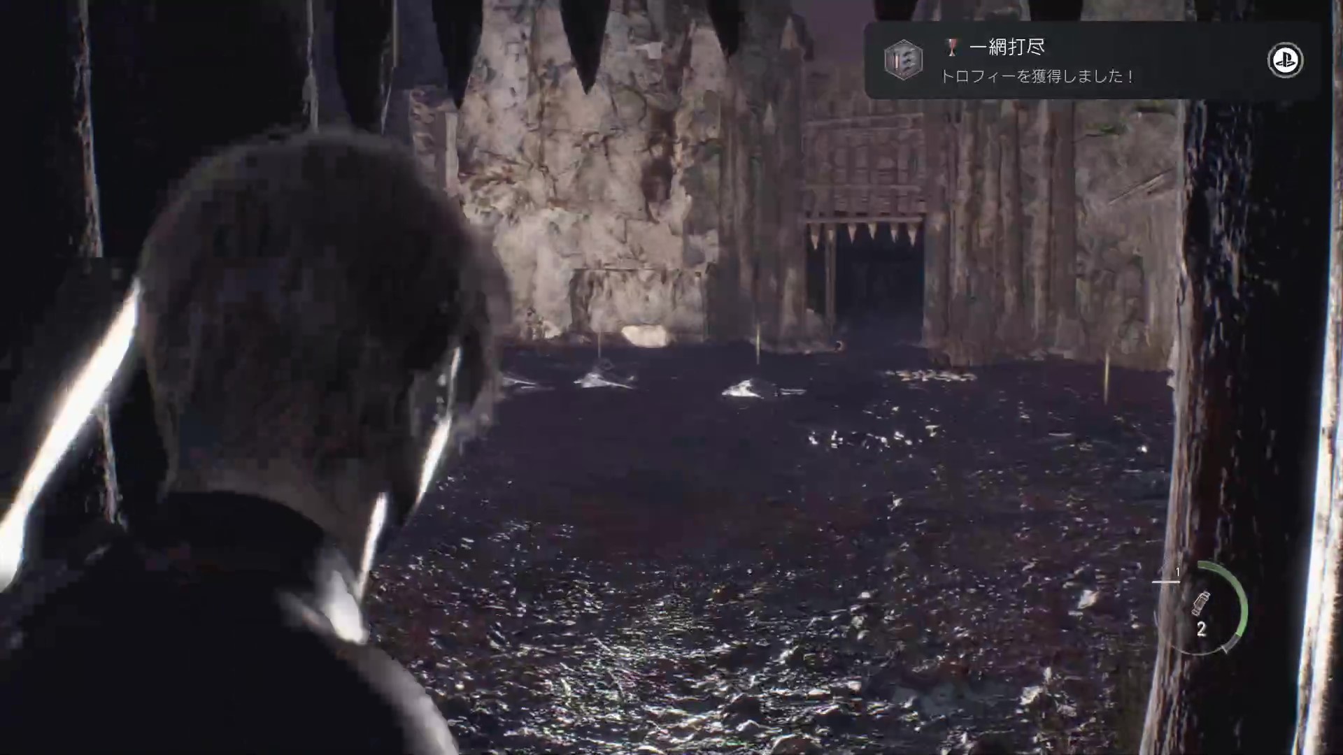 閃光で一網打尽