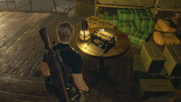 タイプライターでセーブ