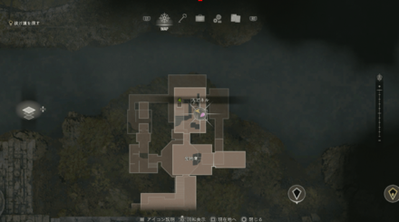 チャプター7の貴族人形マップ