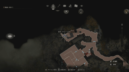 サファイアのマップ