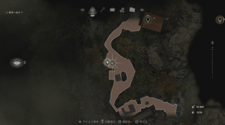 真珠のペンダントのマップ