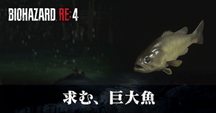 求む、巨大魚の受注場所と報酬