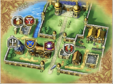 ガンディーノ城下町