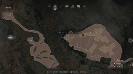 銀のトークンのマップ