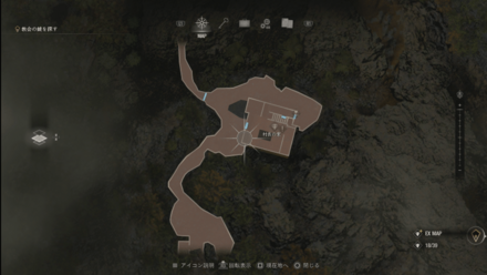 小さな鍵の場所2マップ