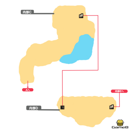 山肌の道内部CD