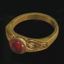 赤石の指輪画像