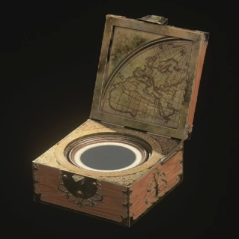 古風な羅針盤画像