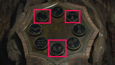 南西洞窟の8つボタン答え