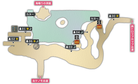 ケノモの浜-停泊所-